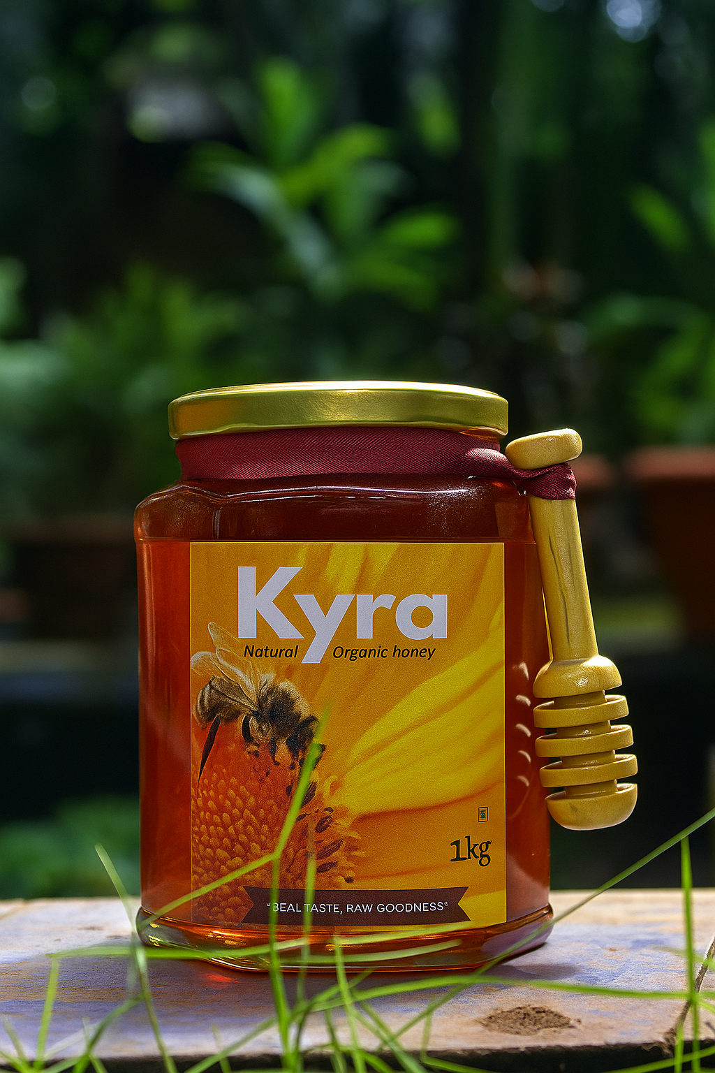 1kg Kyra Honey Jar